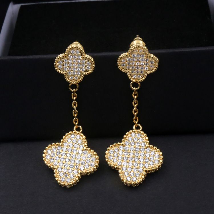 Gold Color Drop Earrings