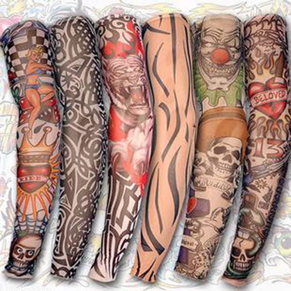 2020 Unisex Summer Fake Tattoo Arm Sleeves For Men Unisex Women