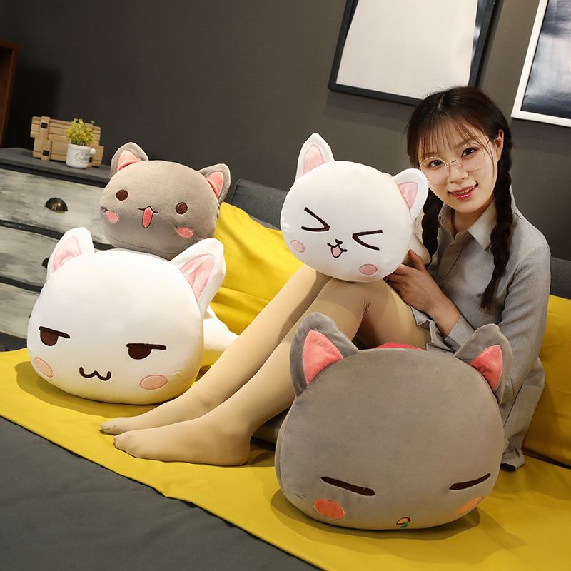 Cuddle Cat Plush Soft Kitty Body Pillow, Large Fluffy Kitten Stuffed Animals Toy Sleeping Cuddle Cat Plush Soft Kitty Body Pillow, Large Fluffy Kitten Stuffed Animals Toy Sleeping