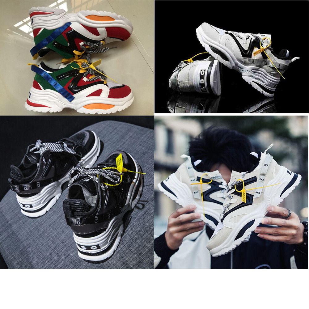 colorful abo fashion sneakers