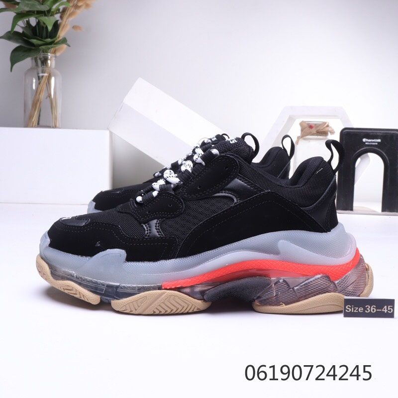 triple platform low shoes