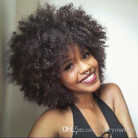 Fashion Hairstyle Woman S Brazilian Hair African American Afro