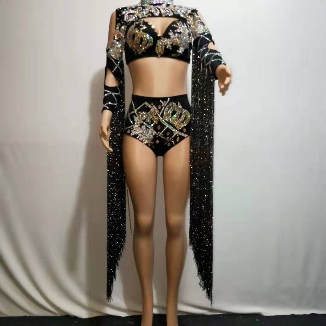 jumpsuit dance costume