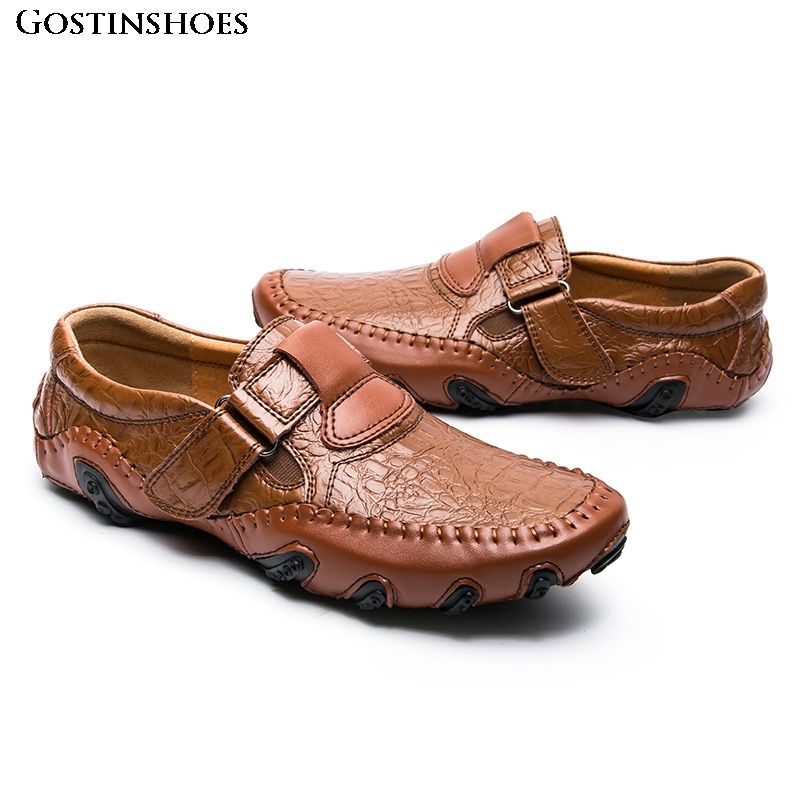mens tan driver shoes