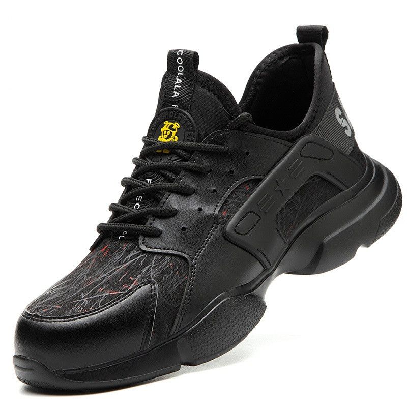Compra Calzado De Seguridad Para Hombre De Malla Superficie De Acero Del  Dedo Del Pie Del Casquillo Del Deporte Al Aire Trabajo Rutas Los Zapatos  Transpirables Zapatos De Seguridad De Protección Calzado