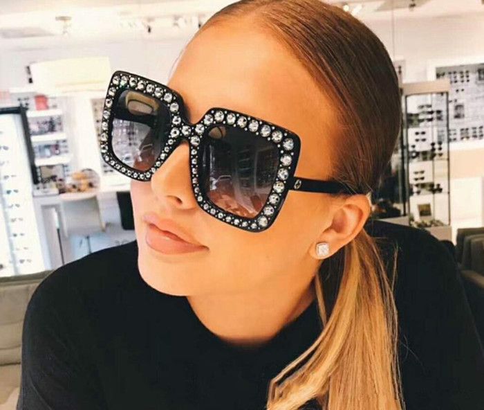 Occhiali Da Sole Grandi Diamanti Occhiali Da Sole Quadrati Colorati Occhiali  Da Sole Oversize Da Donna Da 4,46 € | DHgate Italy