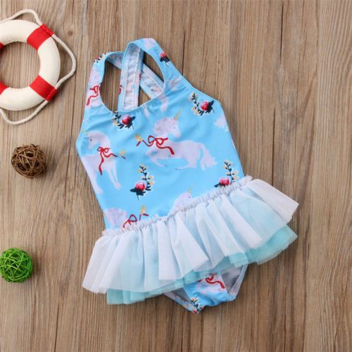 unicorn tutu swimsuit