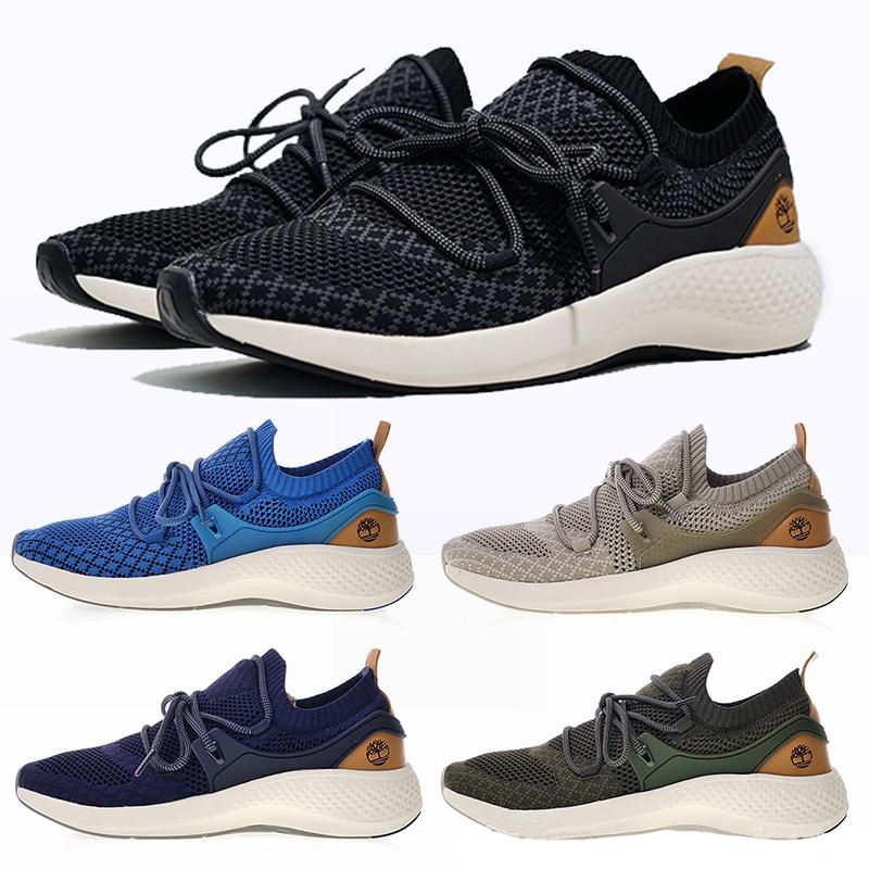 preocupación hogar Personal Timberland FlyRoam Go Knit Botas Oxford zapatos Aerocore zapatos Color  tierra para hombres mujeres senderismo zapatos