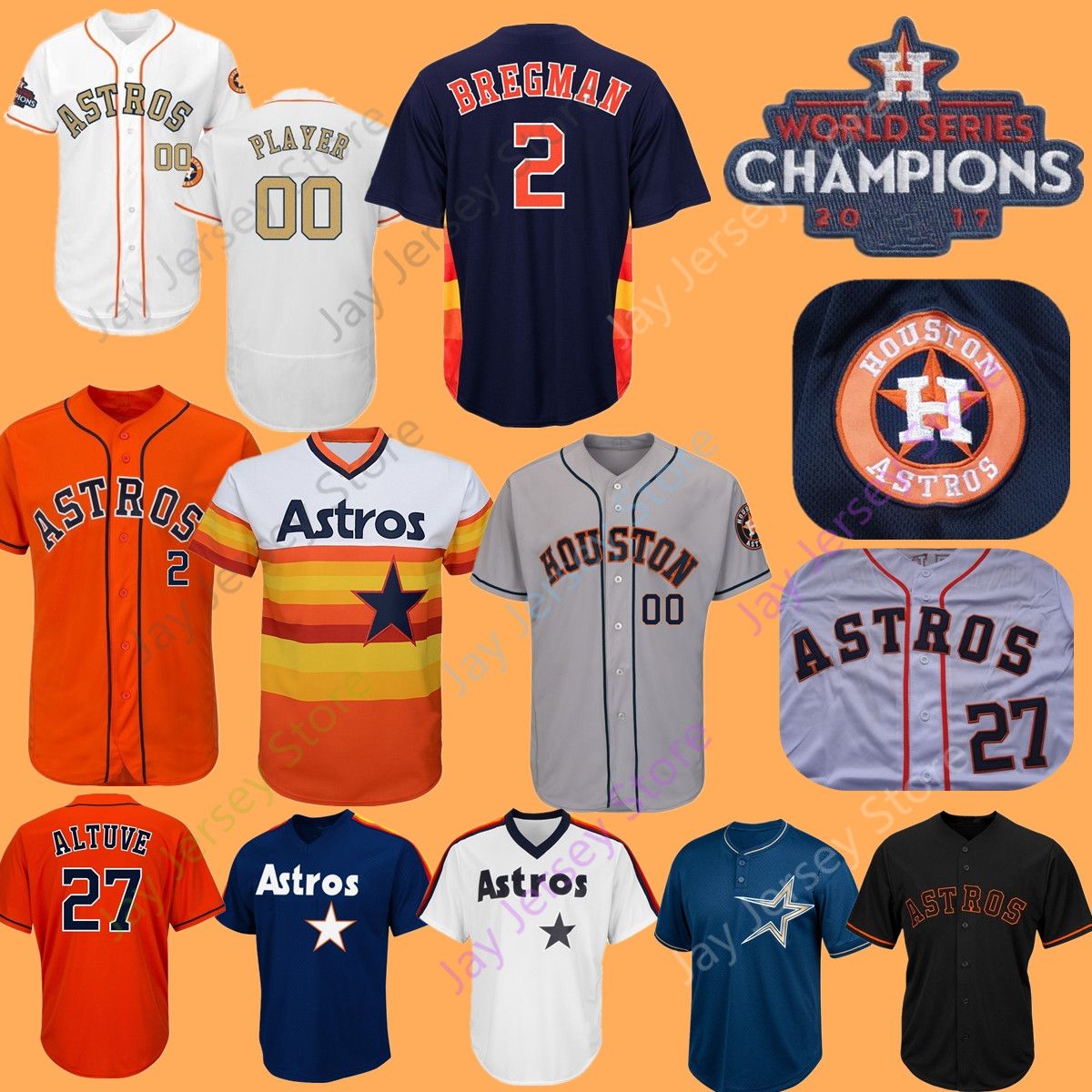 astros jersey numbers 2019