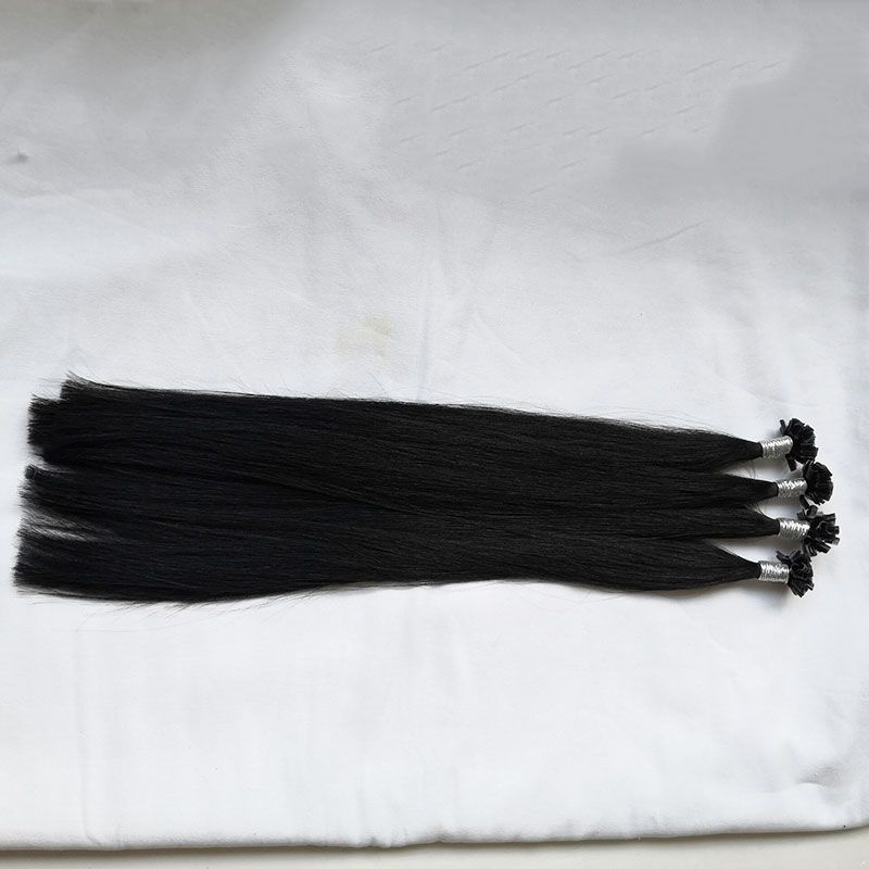 Brazilian Human Nail Tip Hair 1g Strand 100strandsthickness Hair