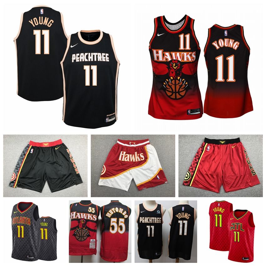 trae young throwback jersey