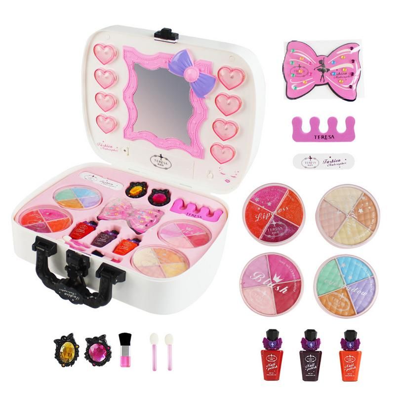 14 Piezas De Iluminación Conjunto De Juguetes Cosméticos Juego De Regalo De Maquillaje Para Niños Niña Cosméticos Princess Play House De 6,65 € | DHgate