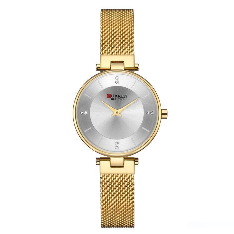 Women Watches Curren Fashion Luxury Ladies Watch Gold Steel Mesh Strap Quartz Watch Casual Wrist Relojes Para Mujer 9031 Watch Shop Chronograph From Hanyituo8 33 35 Dhgate Com