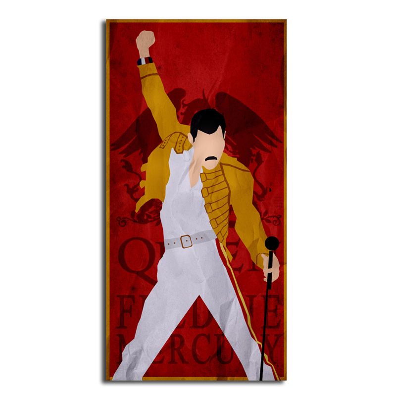 Acheter Reine Band Rock Star Freddie Mercury Art Toile Affiche Peinture Mur  Photo Imprimer Anime Maison Chambre Décoration De 5,69 € Du Iwallart |  DHgate.Com