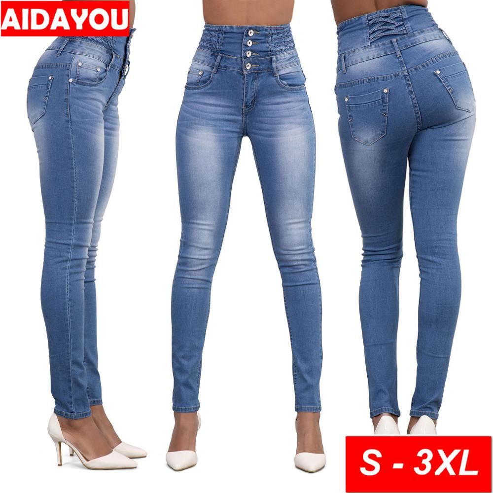 2020 Bulifting Colombian Jeans Colombianos Levanta Cola Skinny