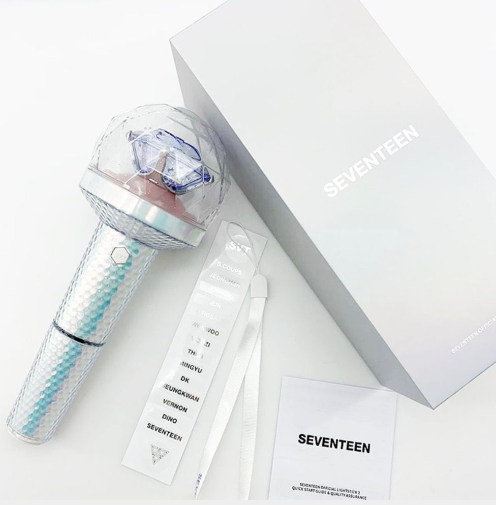 Seventeen Version 2 Bluetooth Glow Light Stick Style Same With Official