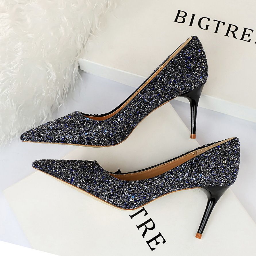 ladies rhinestone shoes