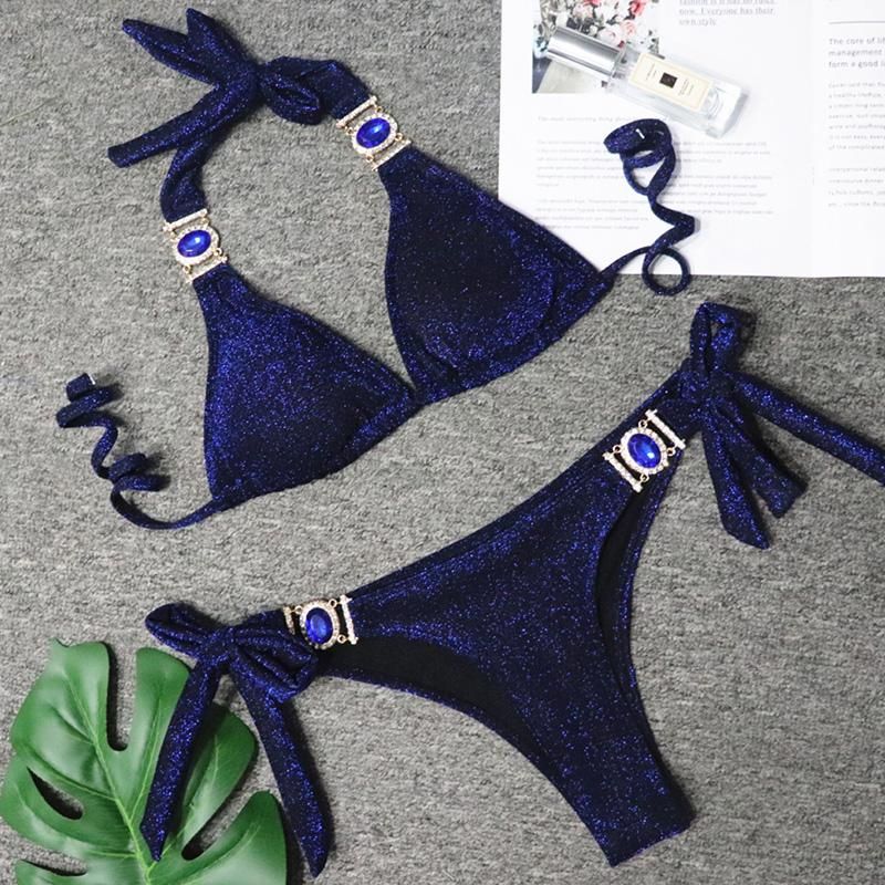 rhinestone bikini