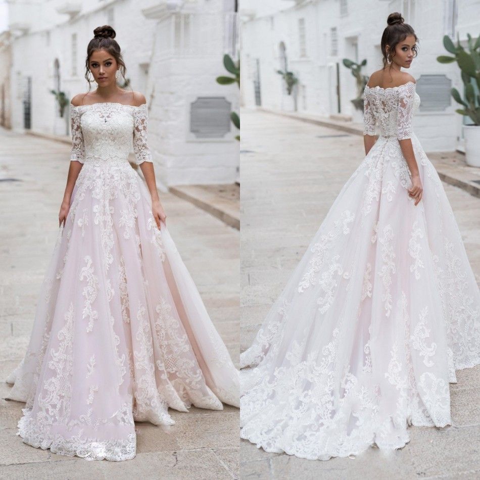 Simple but cute wedding dresses Clearance