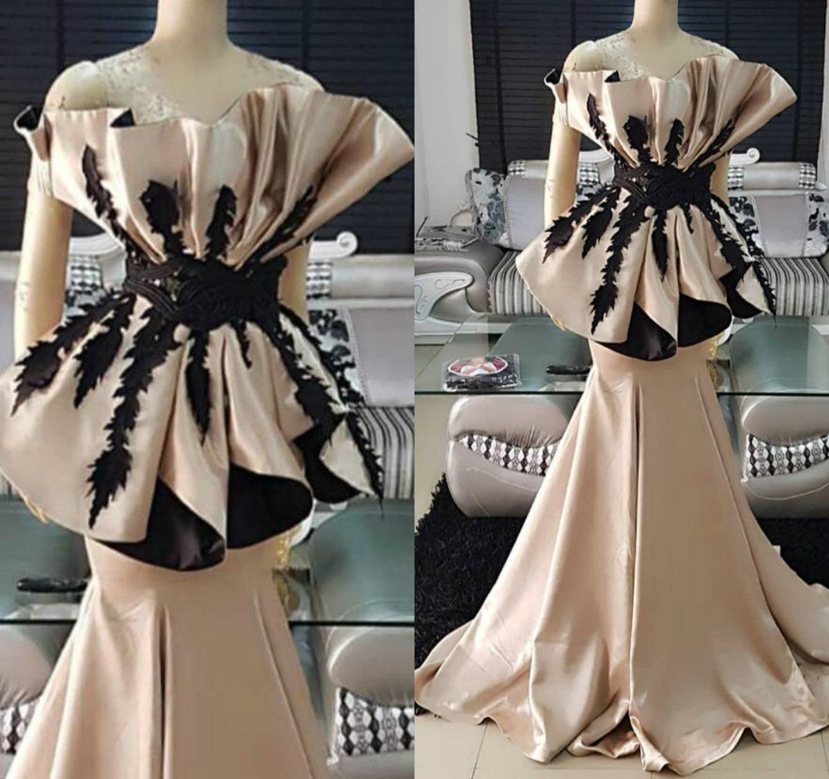 peplum dress party wear