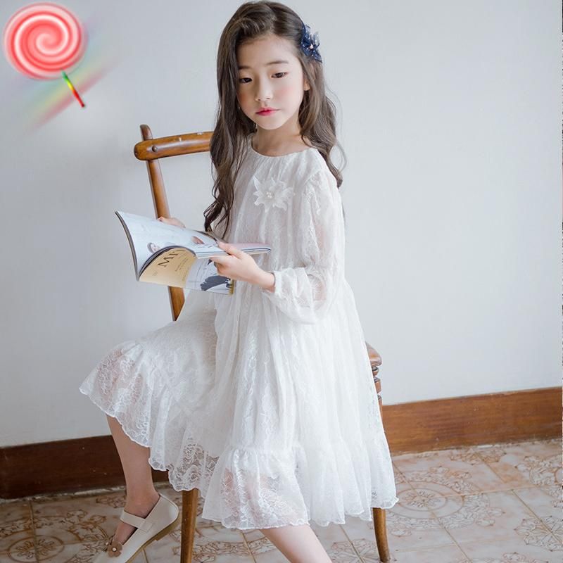 big girls white dress