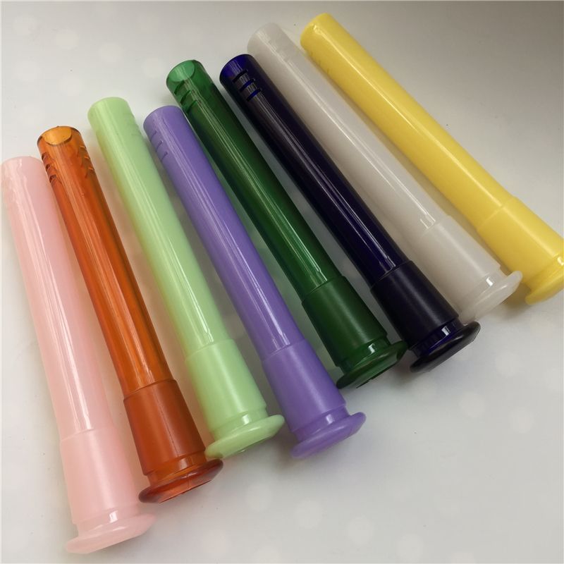 New 18mm Male To 14mm Female Downstem Diffuser With Colorful Plastic