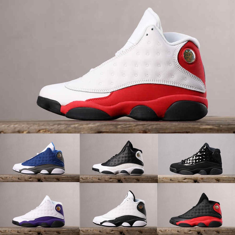 2020 13s 13 Atmosphere Grey Basketball Shoes Men Sneakers Phantom Chicago GS Hyper Royal Black 