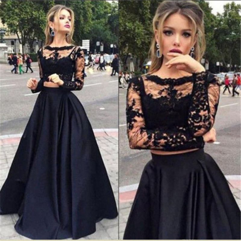 Gasa de las mujeres Colores sólidos otoño bonita de la fiesta Vestidos Famale hueco elegante de Gasa de las mujeres Colores sólidos otoño bonita de la fiesta Vestidos Famale hueco elegante de