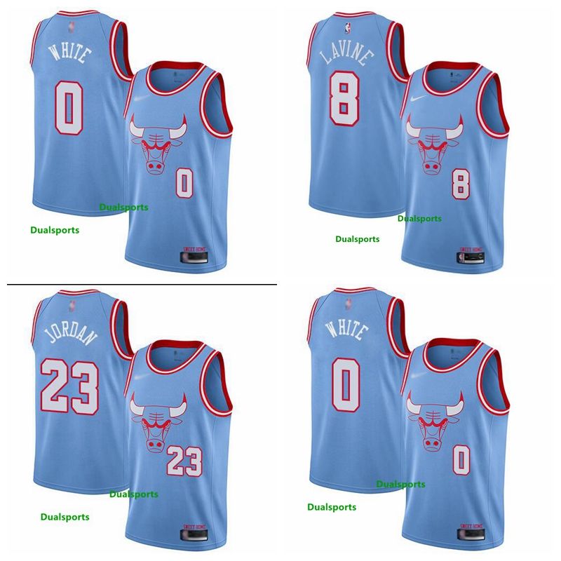 coby white bulls jersey