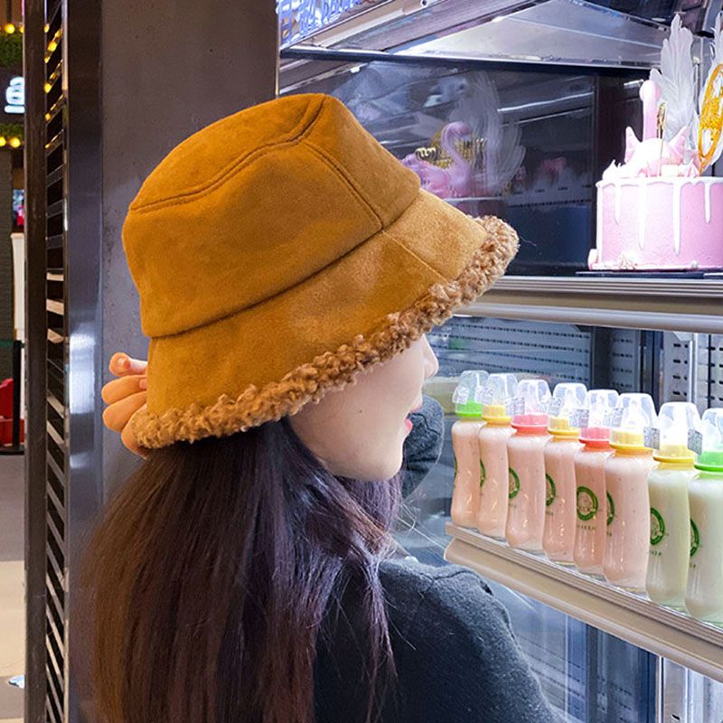 long hair bucket hat