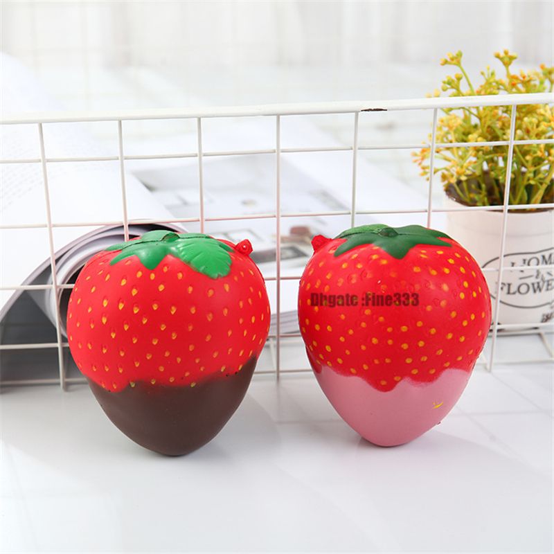 strawberry squishy toy