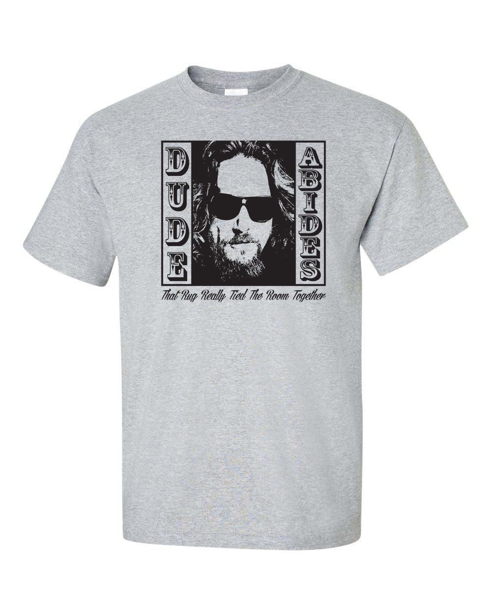 Grosshandel The Dude Abides Jeff Bridges Image Big Lebowski Film T Shirt Fur Manner 1070 Markenhemden Jeans Print Von Greycup 16 24 Auf De Dhgate Com