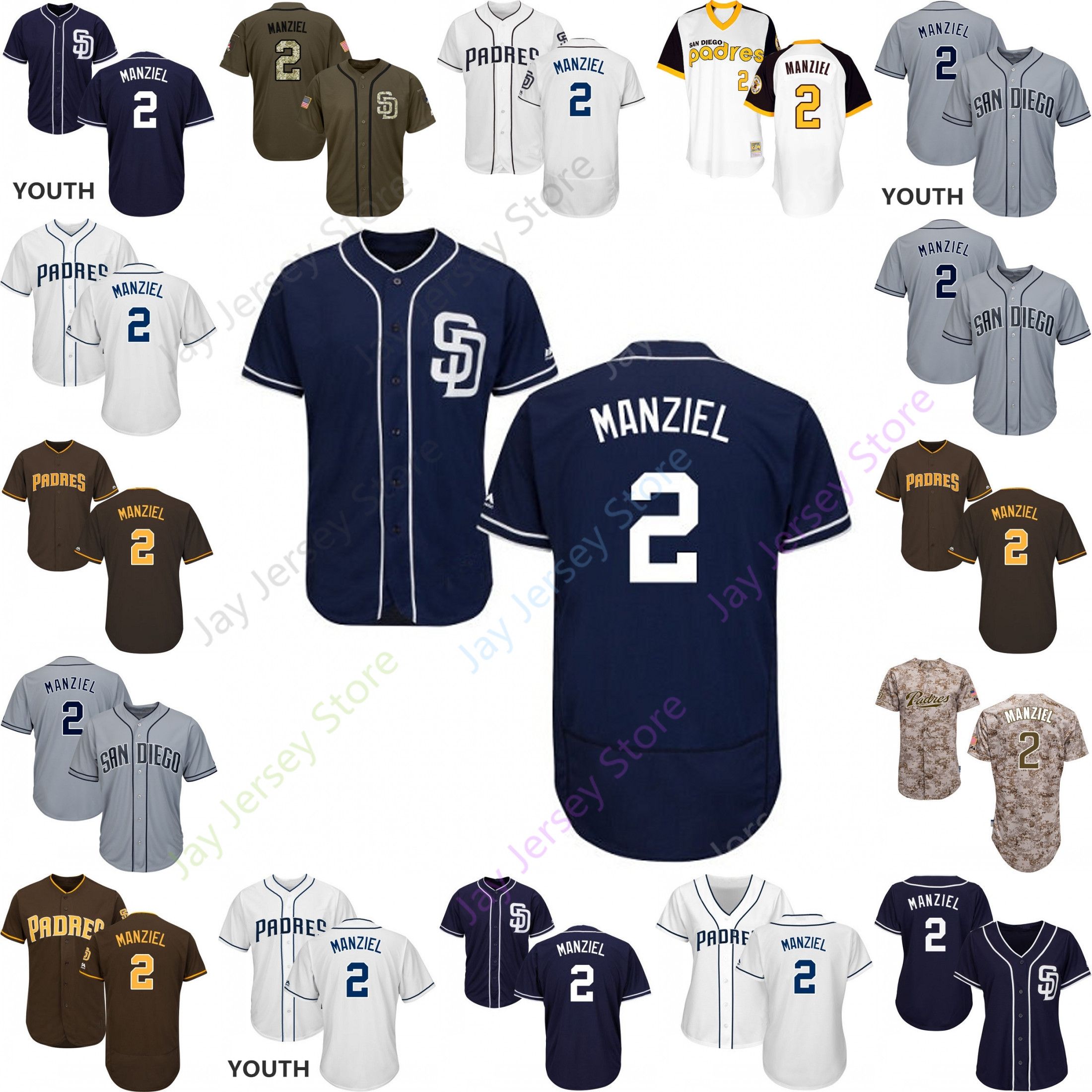 manziel padres jersey