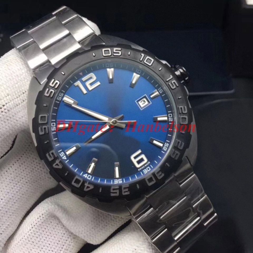 Steel strap (blue dial)