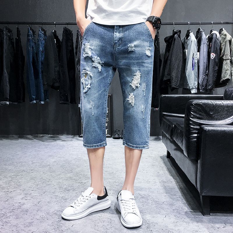 calça corsário jeans