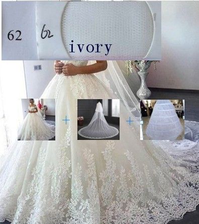(Ivory)Dress+Petticoat+Veil