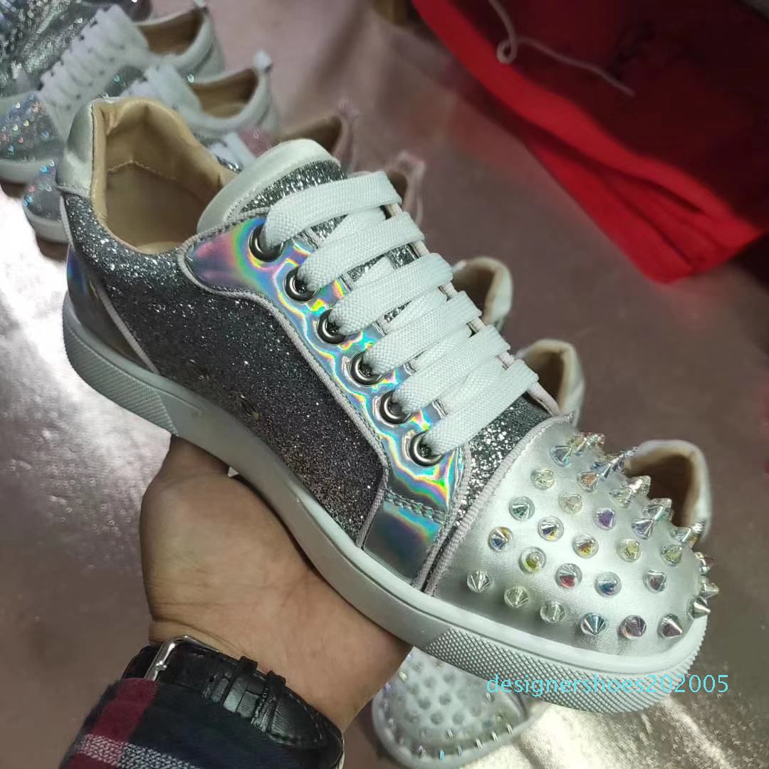 sparkle bottom shoes