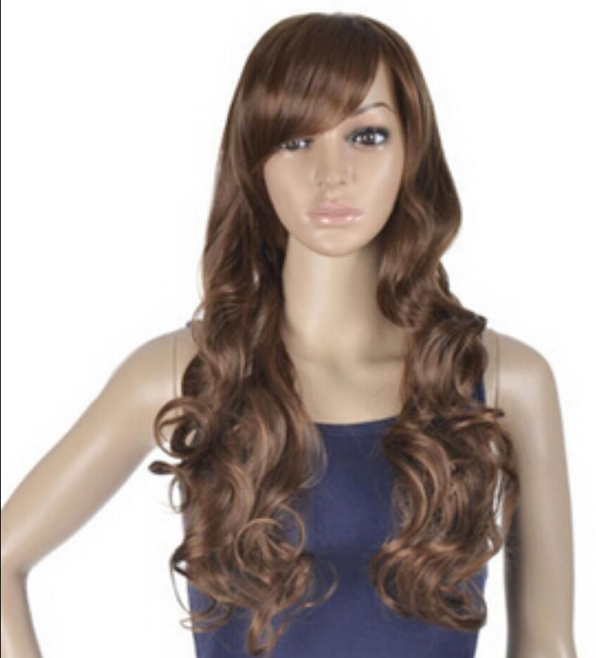 Wig Gt New Long Cosplay Party Spiral Curly Full Hair Wigs Anime