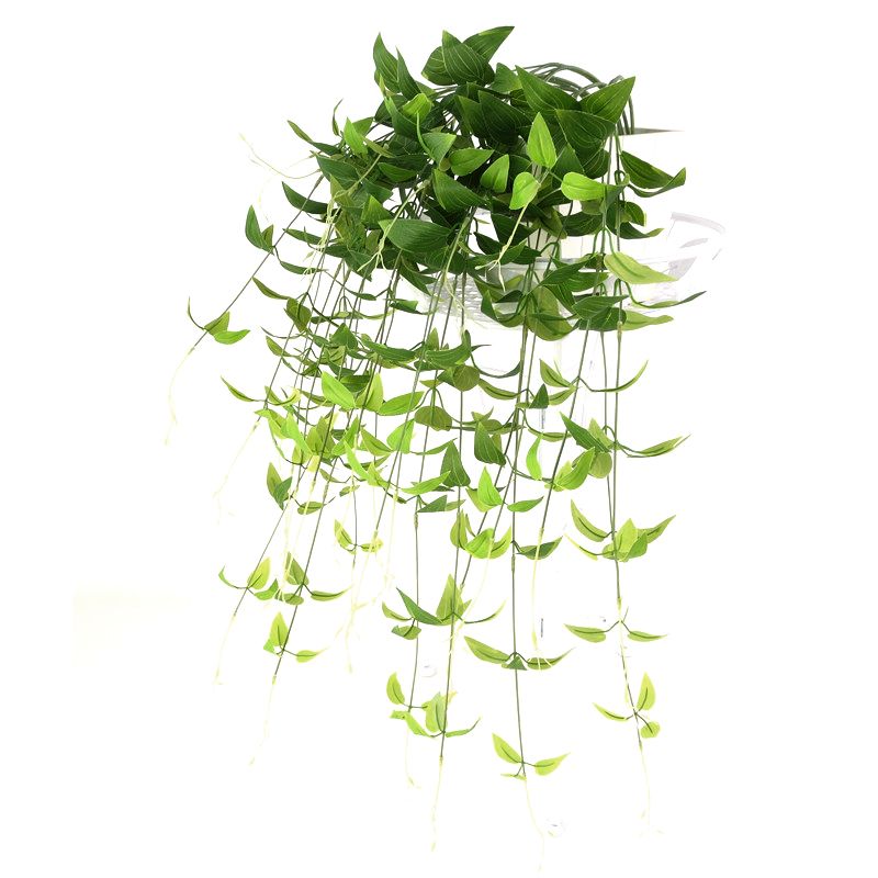 11 Heads Air Grass Rattan Simulation Plants Hanging Orchid Decor Wall Hanging UK