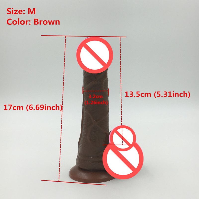 Brown M Dildo.