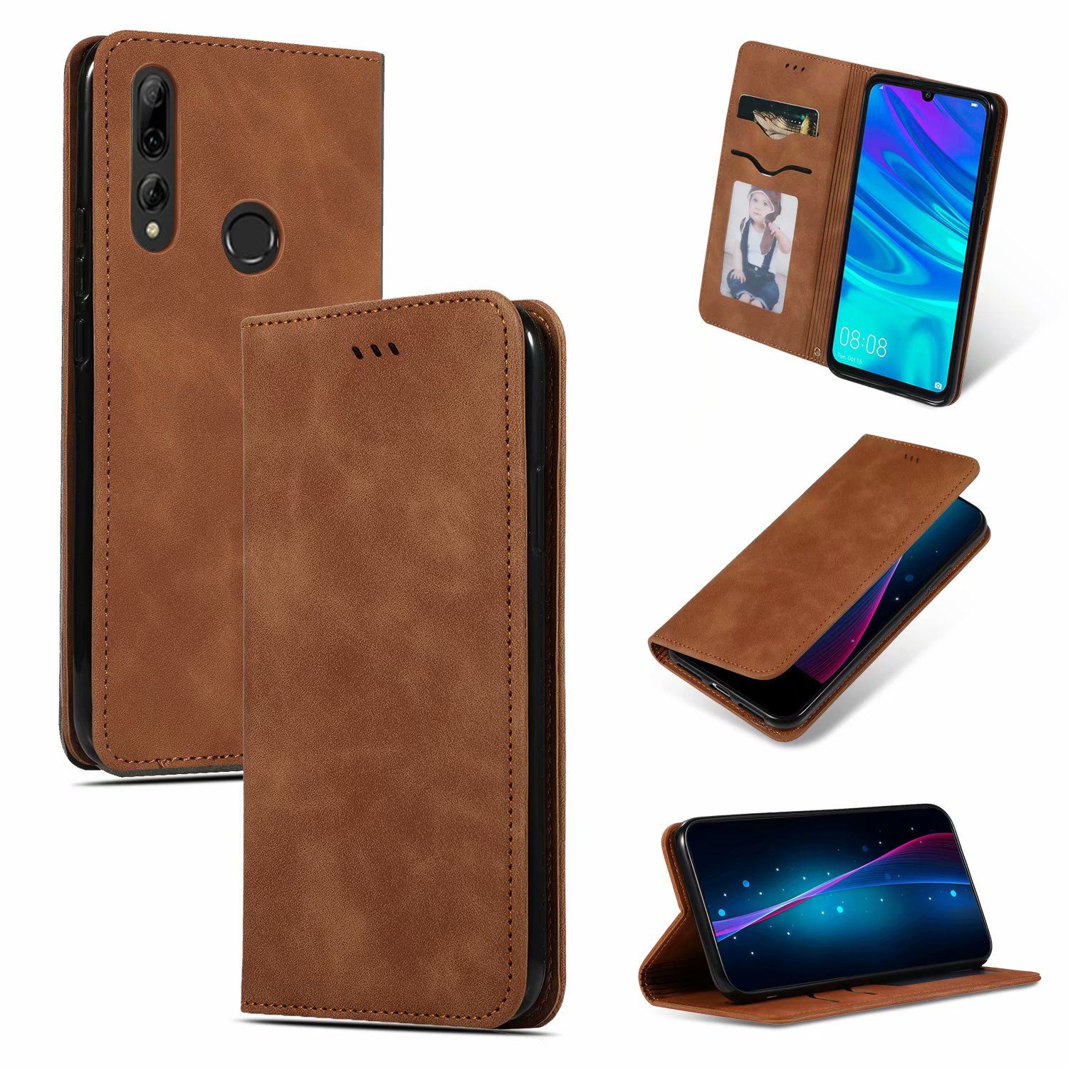 For Samsung Galaxy A20E Case Original Colorful New Luxury Wallet Cover