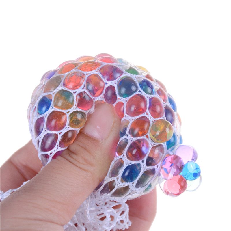 rainbow mesh ball