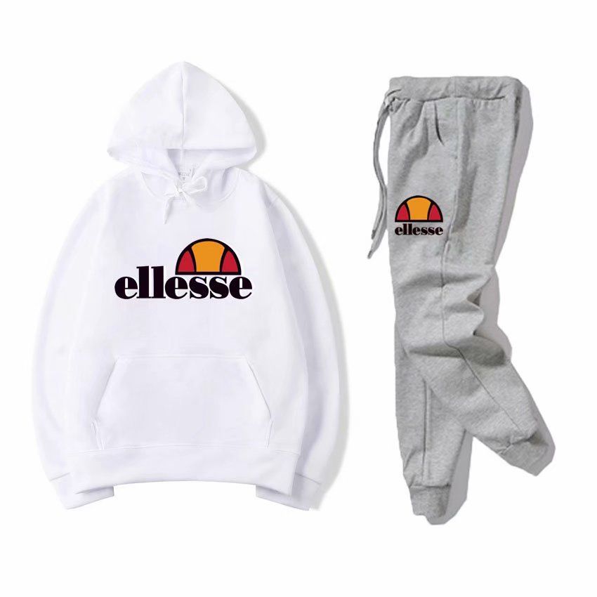 ellesse moletom com capuz rosa