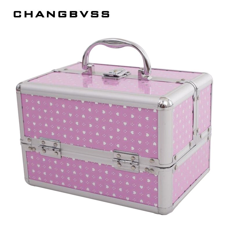 makeup storage suitcase