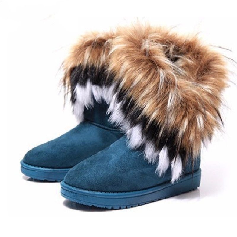 bottes poils femme