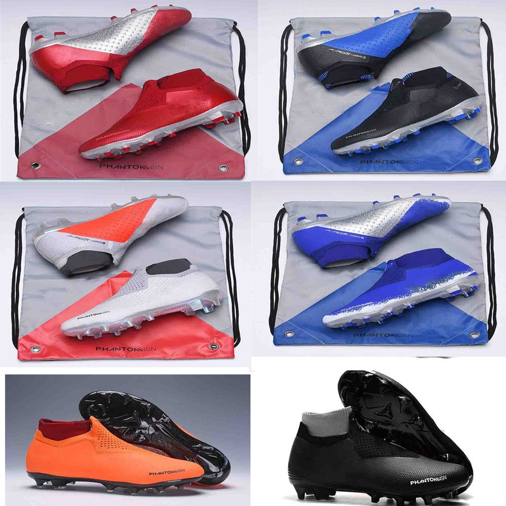 black soccer cleats with sock