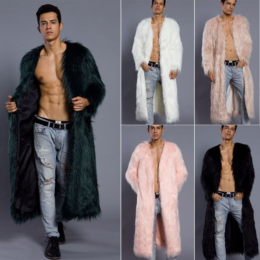 mens genuine fur coats