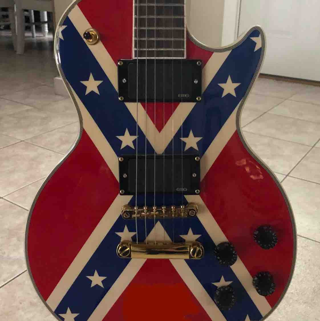 Custom Shop ZAKK WYLDE REBEL FLAG 04 VOS Signature ...