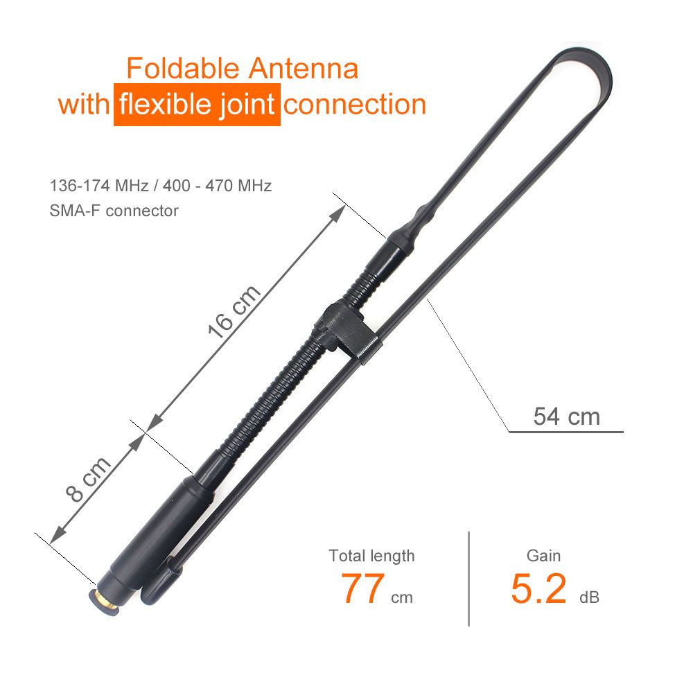 Acheter Antenne Pour Talkie Walkie Double Marque Pliable A Gain Eleve Tactique Dantenne Baofeng Uv82 Uv5r Uv5r Uv82 Tyt Radio De 19 08 Du Anysecu Dhgate Com