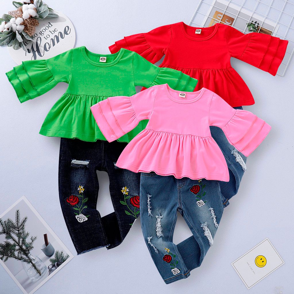 girls frill tracksuit